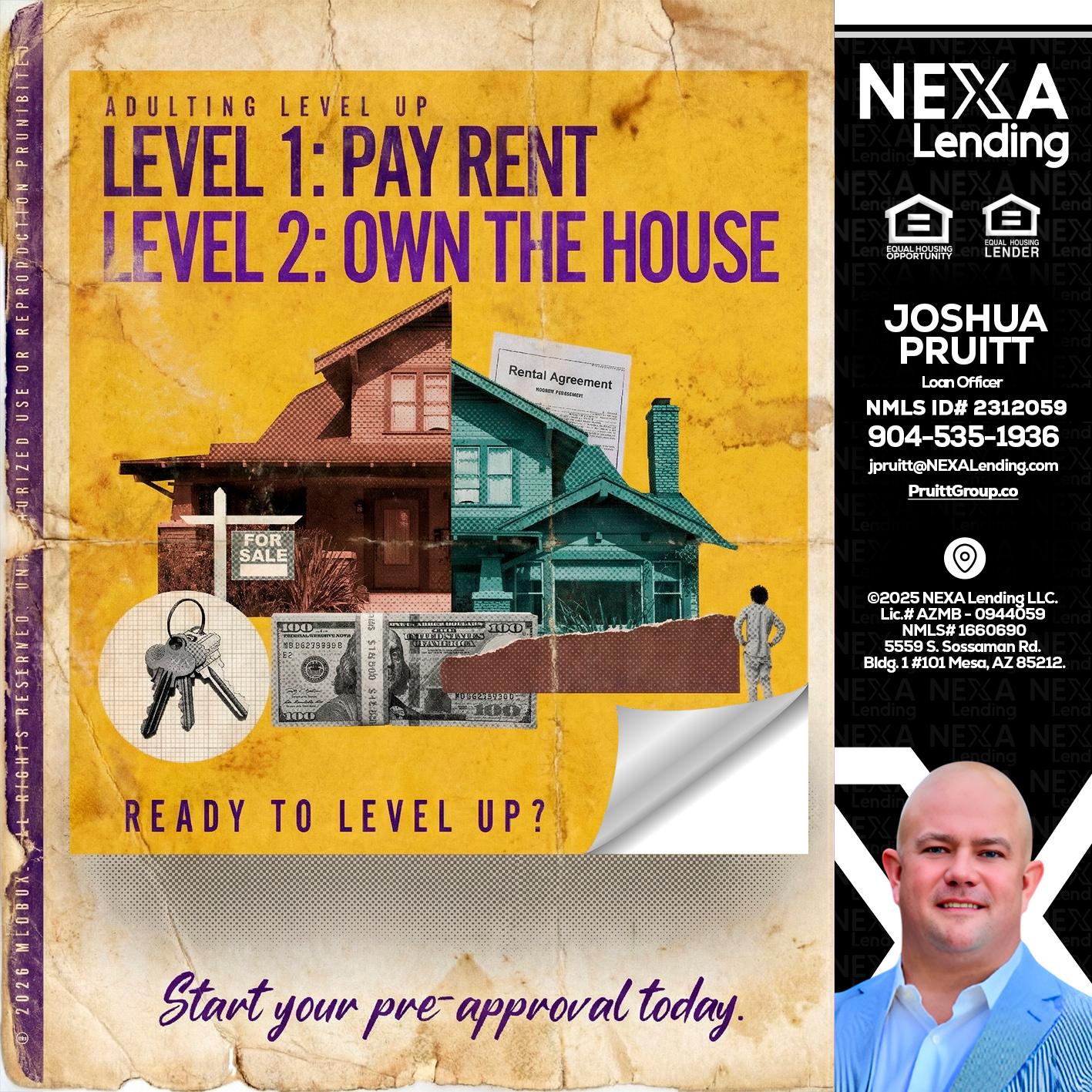 LEVEL 1 - Joshua Pruitt -Loan Officer